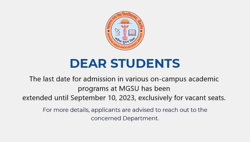 mgsu phd application form 2022